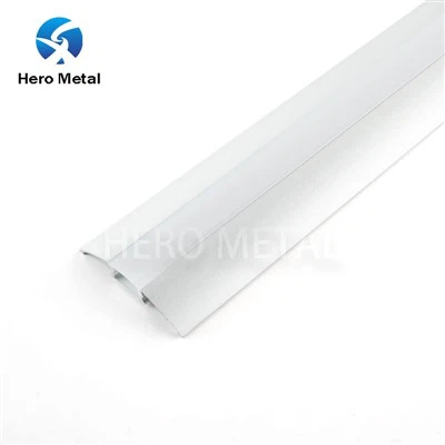 silver profile with white cover